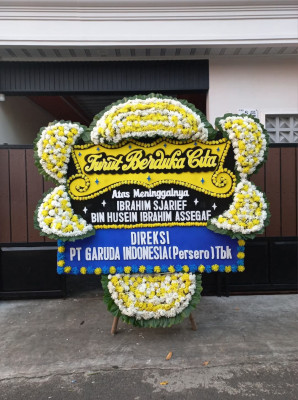 Papan Bunga Duka di Tanjung Teja